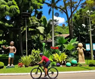 Explorando o Caminho dos Exageros de Bicicleta em Itu Explorando o Caminho dos Exageros de Bicicleta em Itu